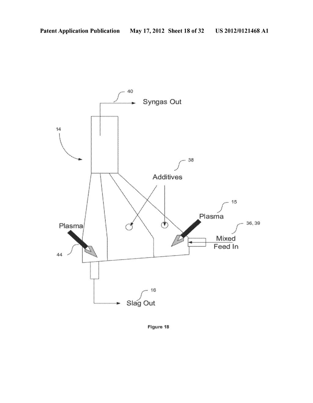 System For The Conversion Of Carbonaceous Feedstocks To A Gas Of A     Specified Composition - diagram, schematic, and image 19