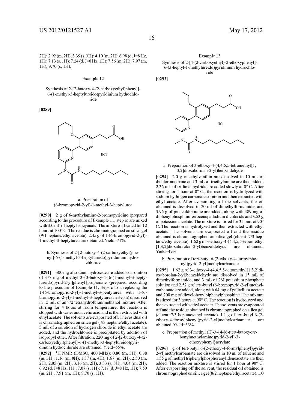 NOVEL BIAROMATIC COMPOUNDS THAT MODULATE PPARy TYPE RECEPTORS AND     COSMETIC/PHARMACEUTICAL COMPOSITIONS COMPRISED THEREOF - diagram, schematic, and image 21