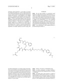 cRGD PEPTIDE DERIVATIVE AND ITS MANUFACTURE, AND IMPLANT HAVING A COATING     CONTAINING A cRGD PEPTIDE DERIVATIVE diagram and image