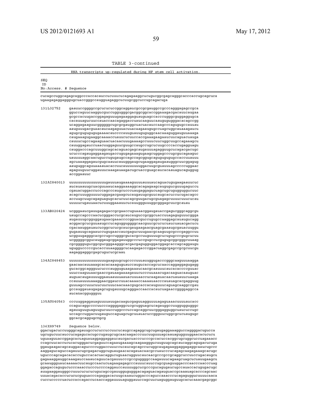 METHODS FOR GENERATING NEW HAIR FOLLICLES, TREATING BALDNESS, AND HAIR     REMOVAL - diagram, schematic, and image 104