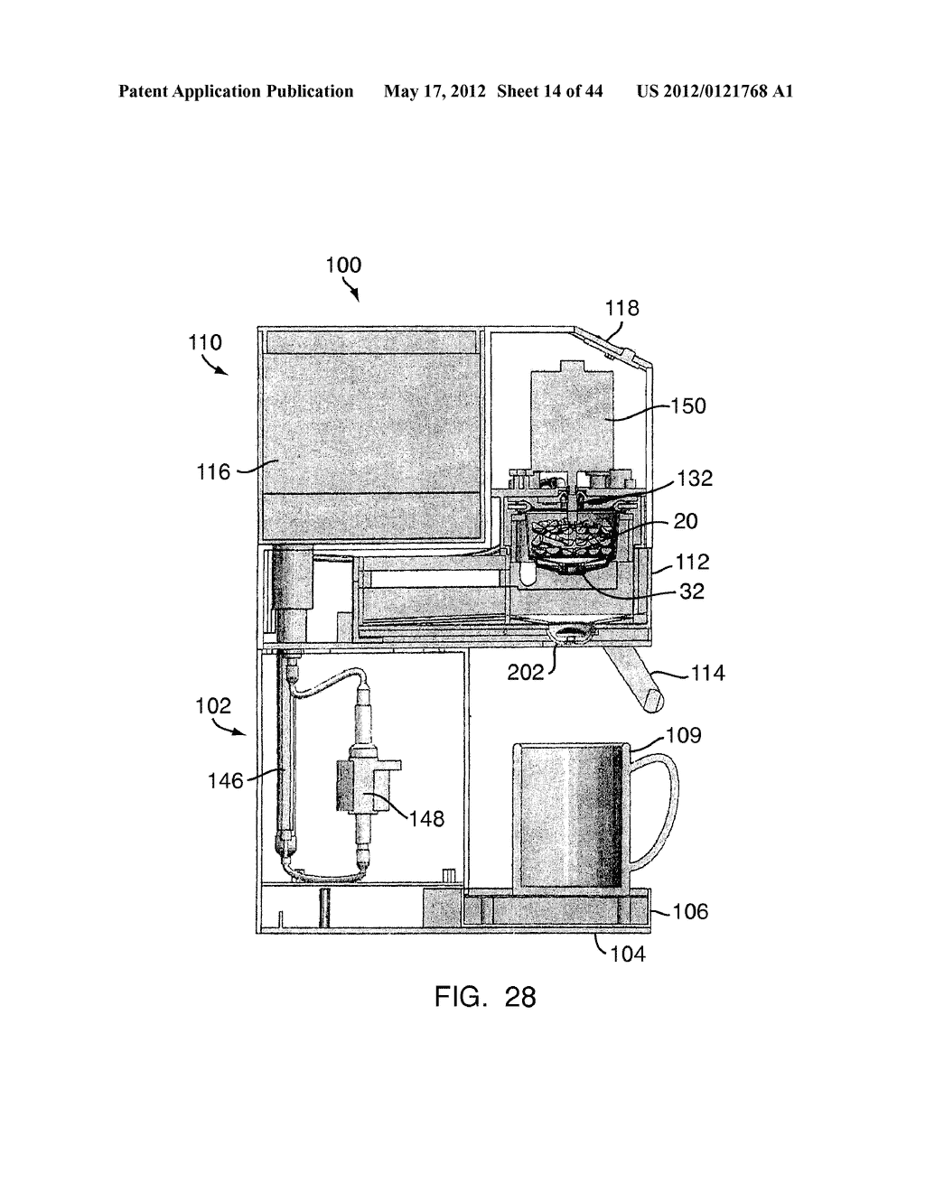 BREWED BEVERAGE APPLIANCE AND METHOD - diagram, schematic, and image 15