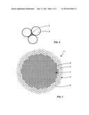 Fiber composite material and method for production thereof diagram and image