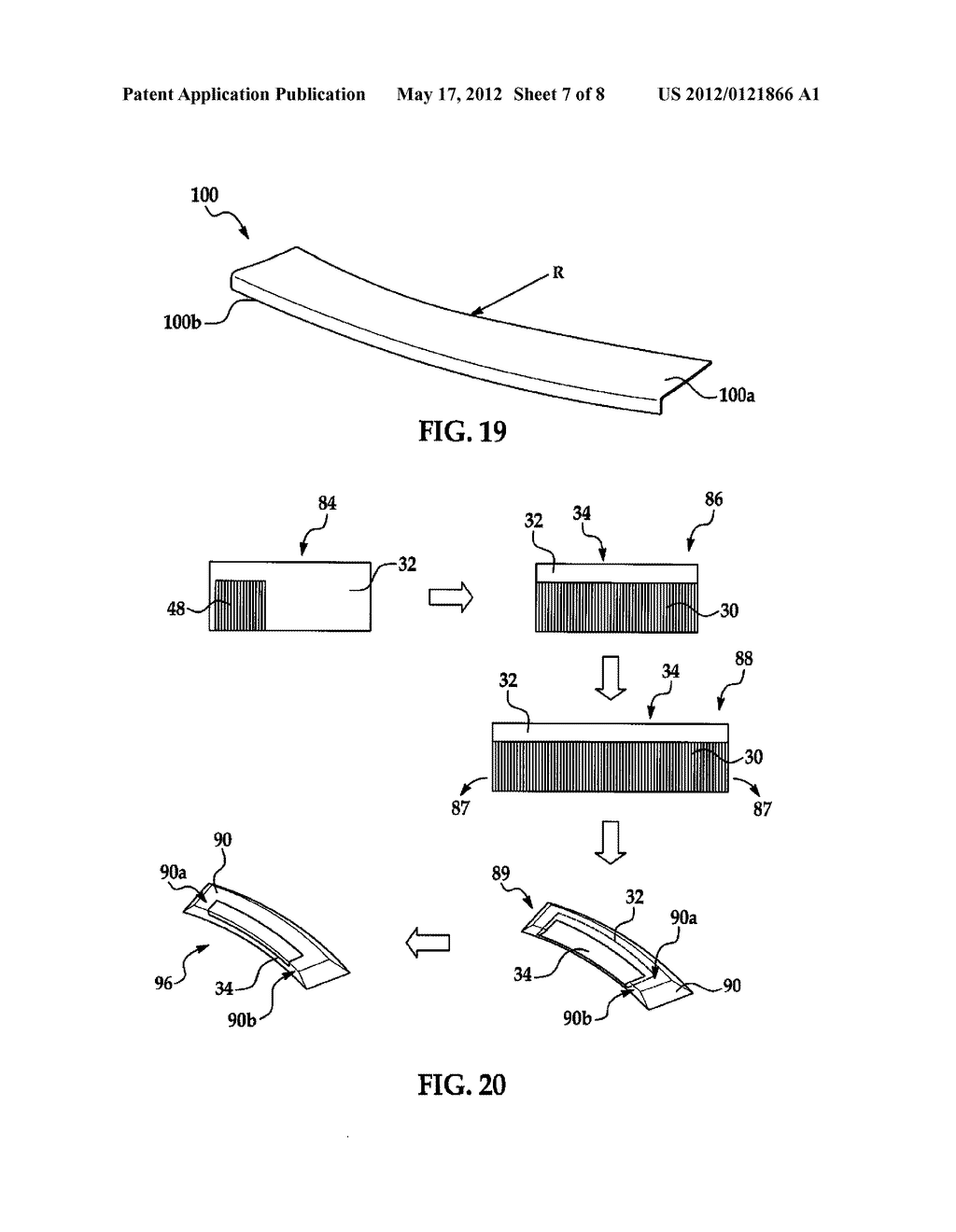 METHOD OF LAYING UP PREPREG PLIES ON CONTOURED TOOLS USING A DEFORMABLE     CARRIER FILM - diagram, schematic, and image 08