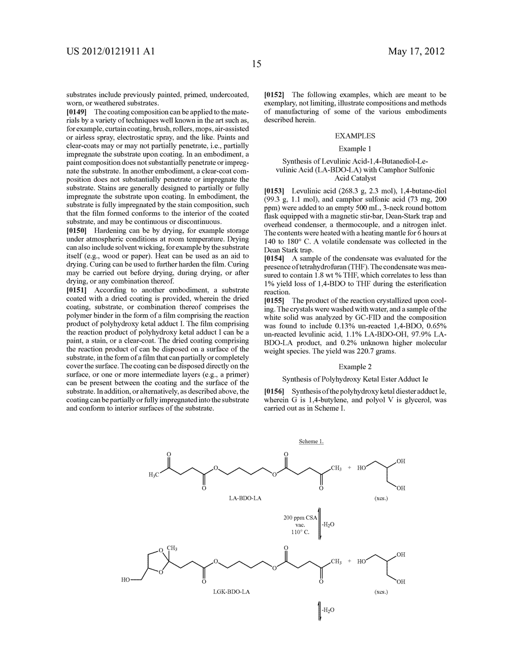 POLYHYDROXY KETAL ESTER ADDUCTS, METHODS OF MANUFACTURE AND USES THEREOF - diagram, schematic, and image 16