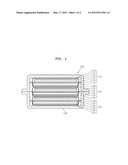 FLEXIBLE BATTERY AND FLEXIBLE ELECTRONIC DEVICE INCLUDING THE SAME diagram and image