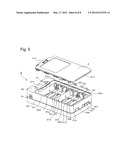 BATTERY STORAGE CASE AND ELECTRONIC DEVICE diagram and image