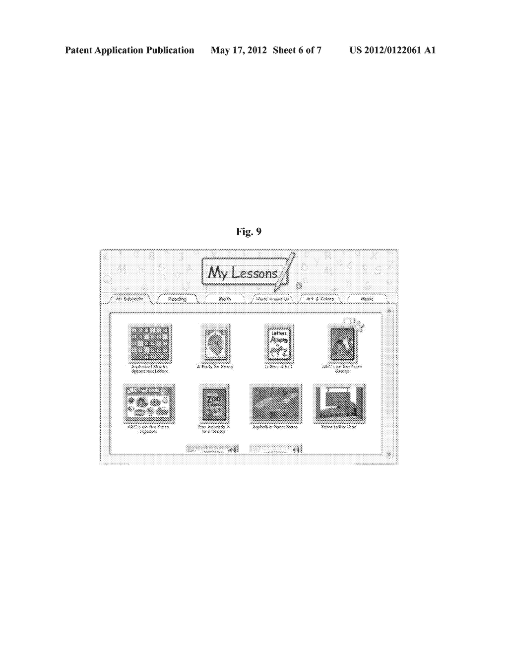 ONLINE EDUCATIONAL SYSTEM WITH MULTIPLE NAVIGATIONAL MODES - diagram, schematic, and image 07