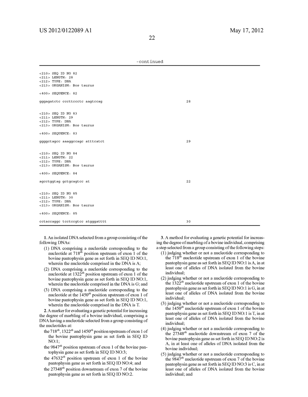 Gene Marker For Evaluating Genetic Potential For Marbling In Bovine     Individual And Method For Evaluating Genetic Potential For Marbling Using     The Same - diagram, schematic, and image 28