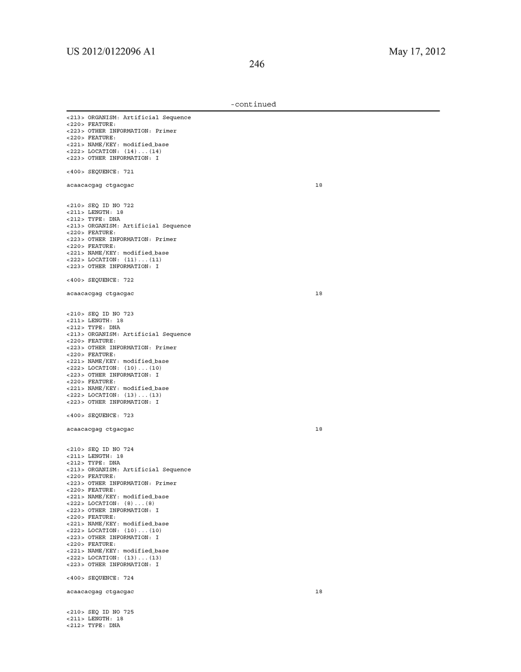 COMPOSITIONS FOR USE IN IDENTIFICATION OF BACTERIA - diagram, schematic, and image 254