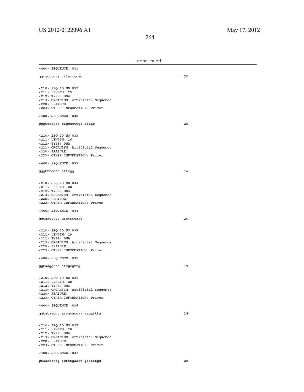 COMPOSITIONS FOR USE IN IDENTIFICATION OF BACTERIA - diagram, schematic, and image 272