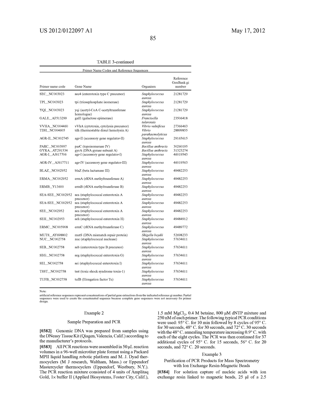 COMPOSITIONS FOR USE IN IDENTIFICATION OF BACTERIA - diagram, schematic, and image 93