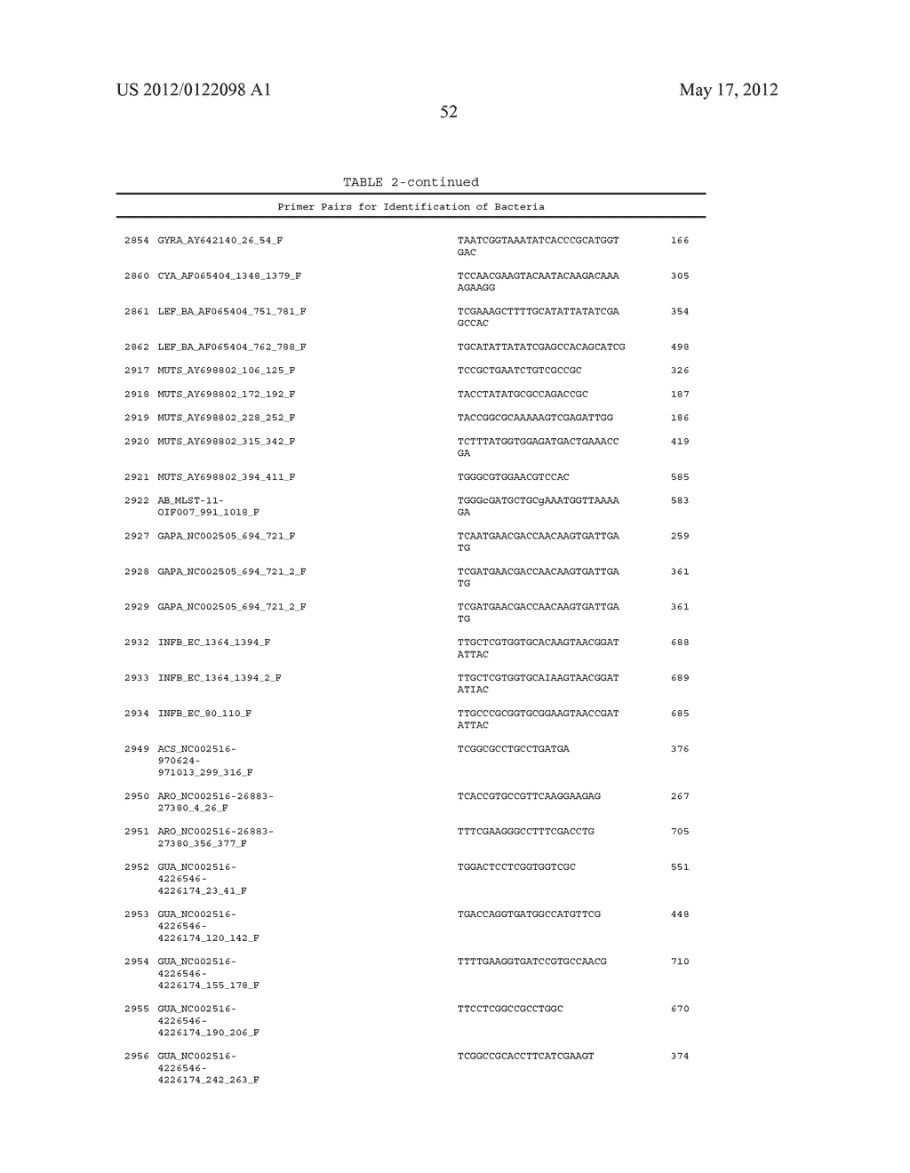 COMPOSITIONS FOR USE IN IDENTIFICATION OF BACTERIA - diagram, schematic, and image 60