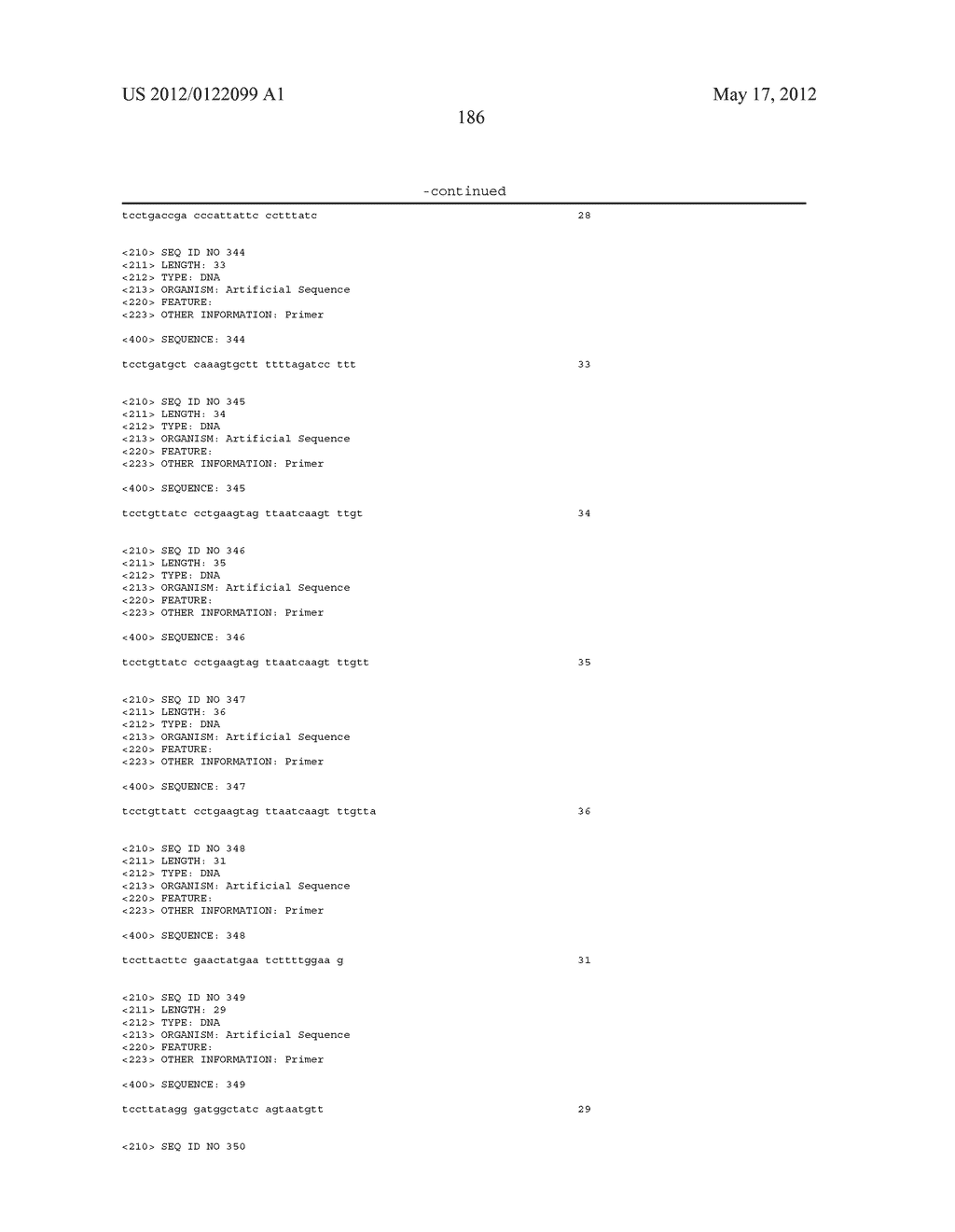 COMPOSITIONS FOR USE IN IDENTIFICATION OF BACTERIA - diagram, schematic, and image 194