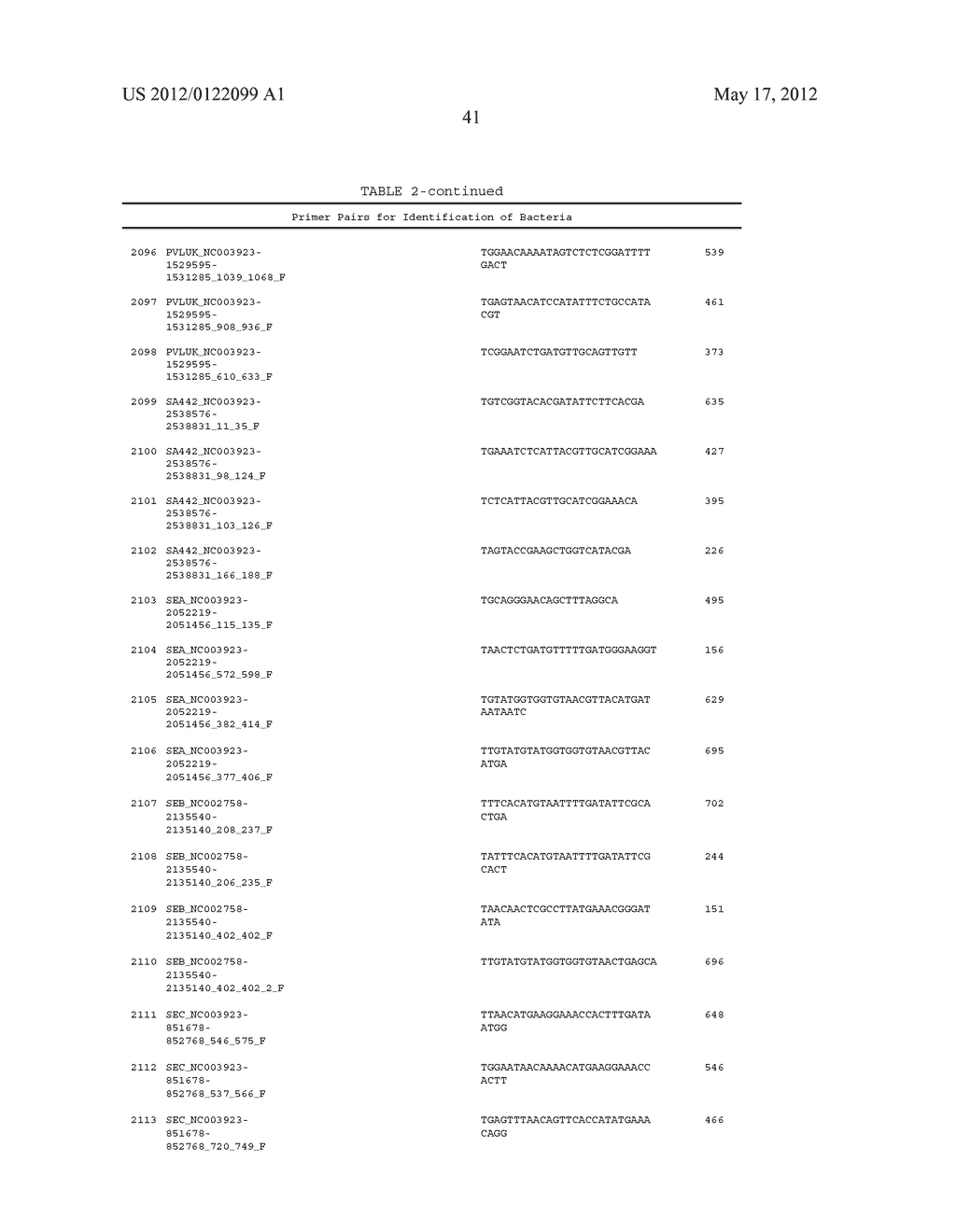 COMPOSITIONS FOR USE IN IDENTIFICATION OF BACTERIA - diagram, schematic, and image 49