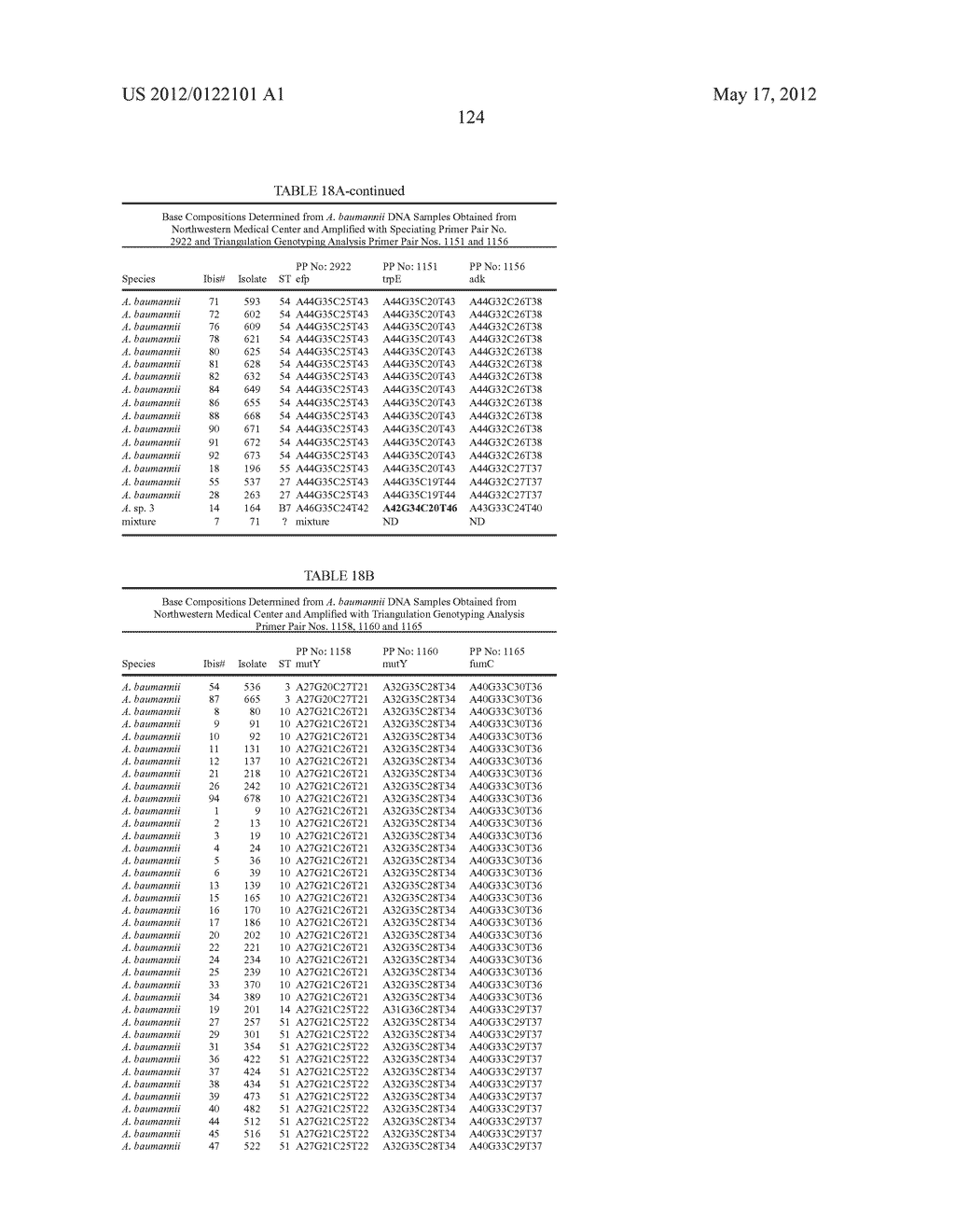 COMPOSITIONS FOR USE IN IDENTIFICATION OF BACTERIA - diagram, schematic, and image 130