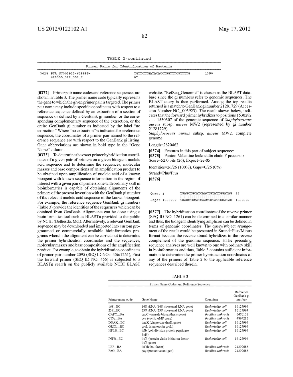 COMPOSITIONS FOR USE IN IDENTIFICATION OF BACTERIA - diagram, schematic, and image 90