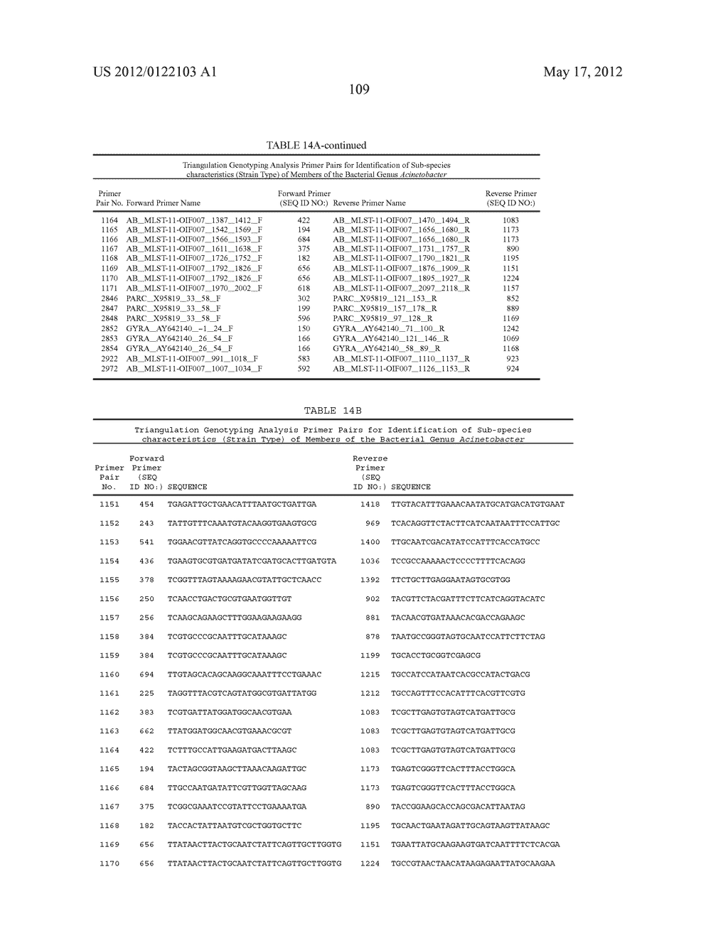 COMPOSITIONS FOR USE IN IDENTIFICATION OF BACTERIA - diagram, schematic, and image 117