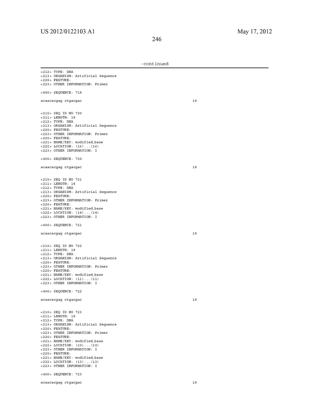 COMPOSITIONS FOR USE IN IDENTIFICATION OF BACTERIA - diagram, schematic, and image 254