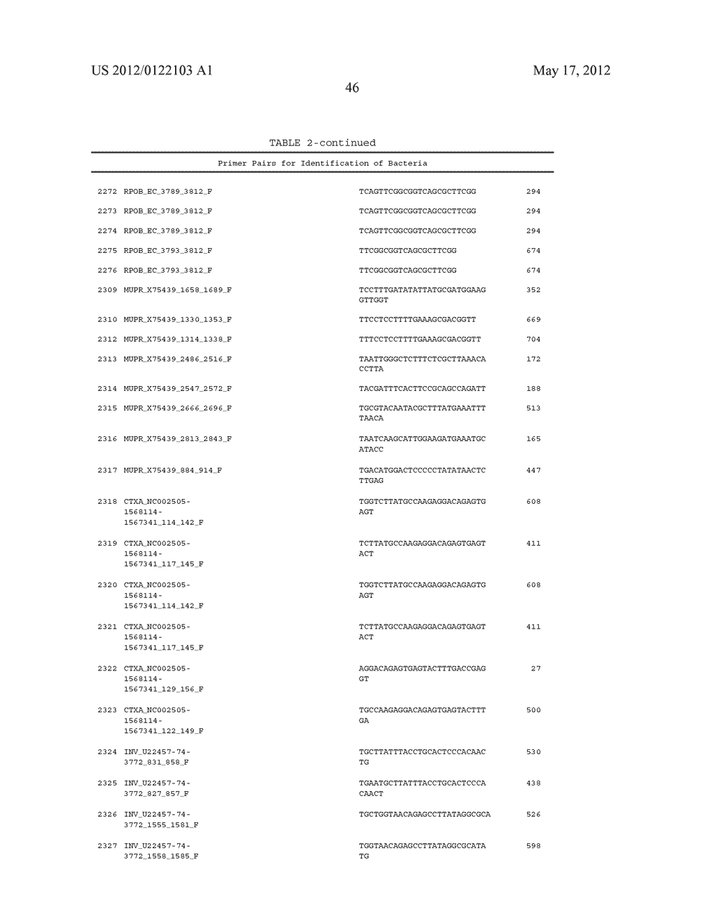 COMPOSITIONS FOR USE IN IDENTIFICATION OF BACTERIA - diagram, schematic, and image 54