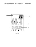 METHOD AND SYSTEM UTILIZING LATERAL FLOW IMMUNOASSAY TEST DEVICE WITH     INTEGRATED QUALITY ASSURANCE LABEL diagram and image