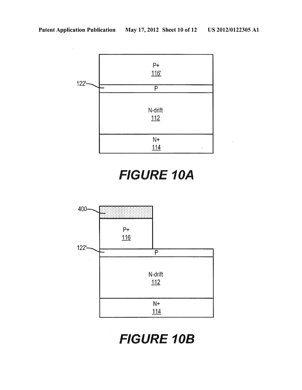 MESA TERMINATION STRUCTURES FOR POWER SEMICONDUCTOR DEVICES AND METHODS OF     FORMING POWER SEMICONDUCTOR DEVICES WITH MESA TERMINATION STRUCTURES - diagram, schematic, and image 11