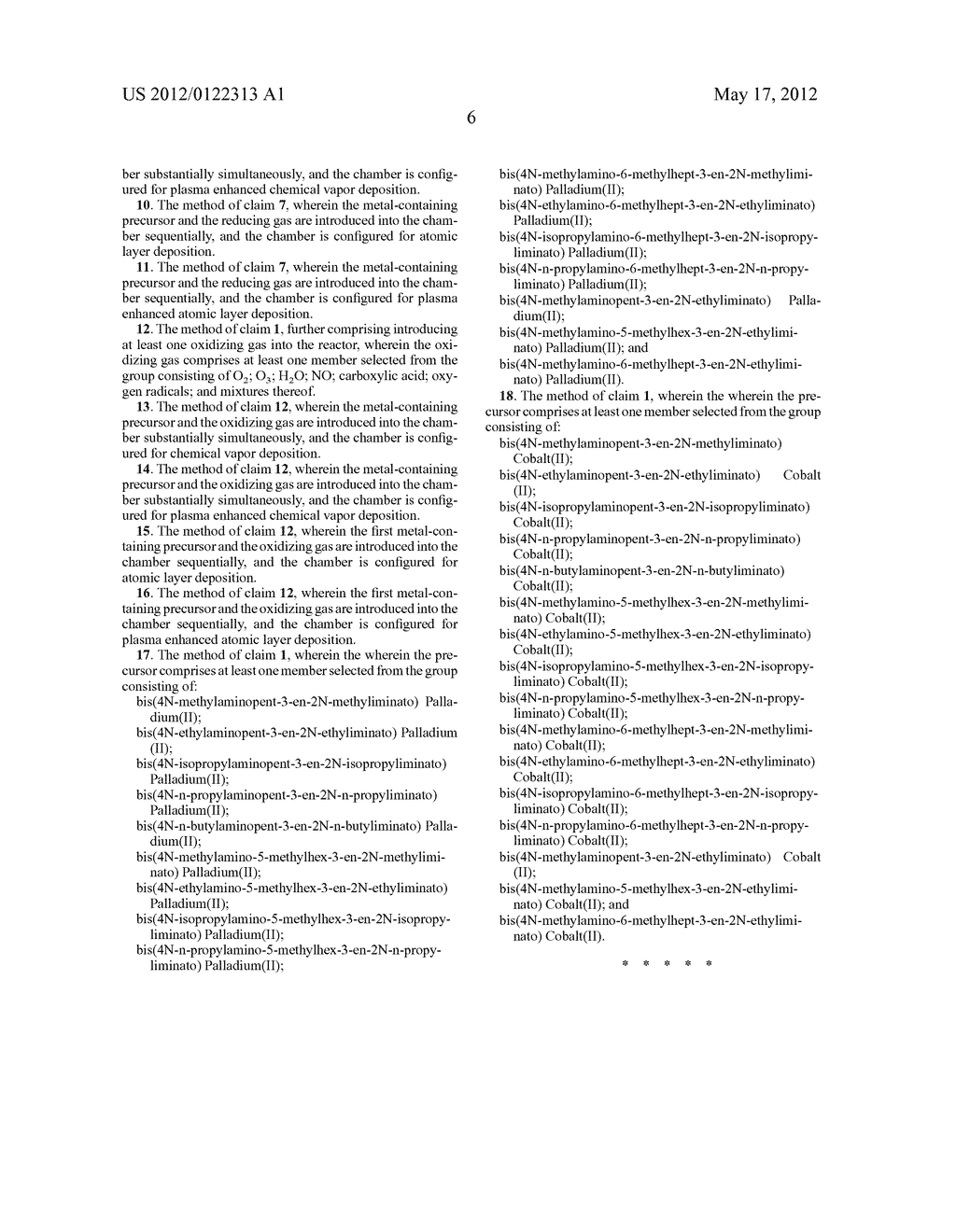 METAL PRECURSORS FOR DEPOSITION OF METAL-CONTAINING FILMS - diagram, schematic, and image 10