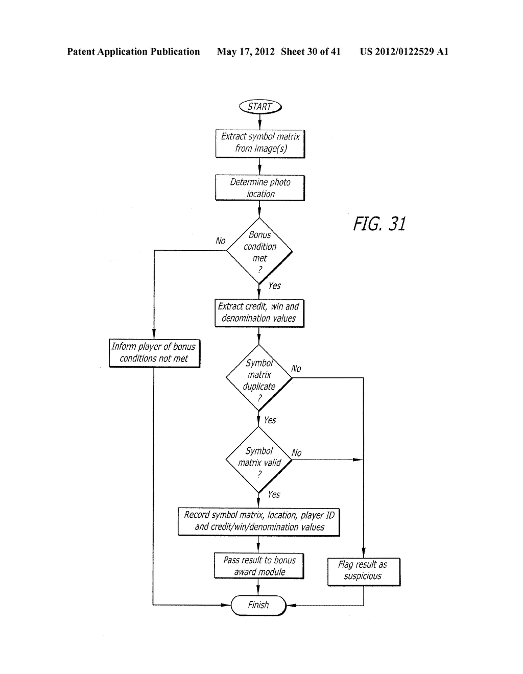 SYSTEM AND METHOD FOR AUGMENTED GAMING VENUE USING A MOBILE DEVICE - diagram, schematic, and image 31