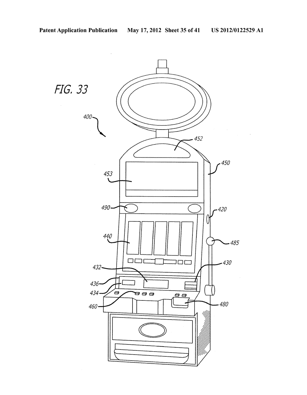 SYSTEM AND METHOD FOR AUGMENTED GAMING VENUE USING A MOBILE DEVICE - diagram, schematic, and image 36