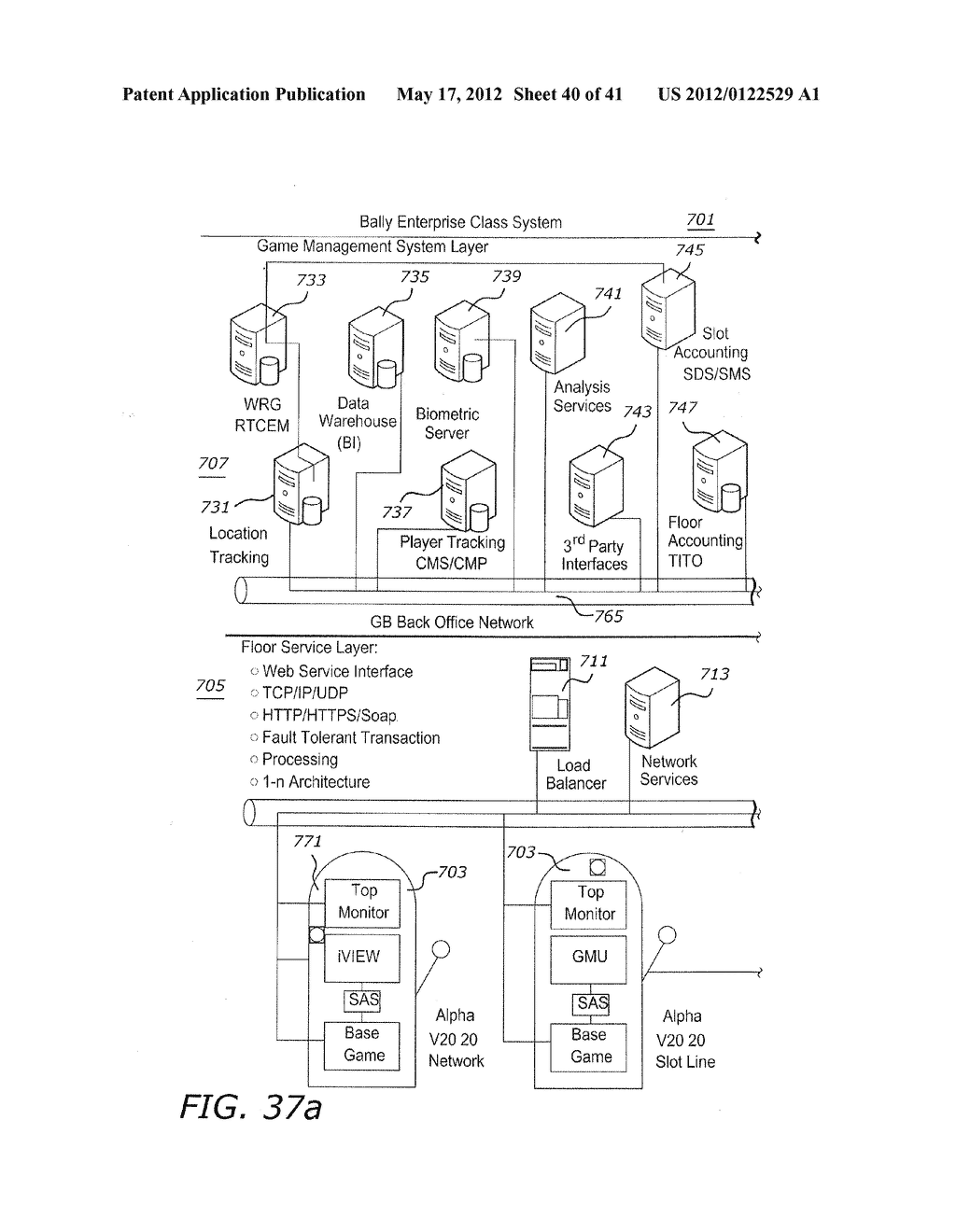 SYSTEM AND METHOD FOR AUGMENTED GAMING VENUE USING A MOBILE DEVICE - diagram, schematic, and image 41