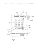 Lottery Game Ticket Apparatus Including Network Communication of     Information on the Game to Other Players diagram and image