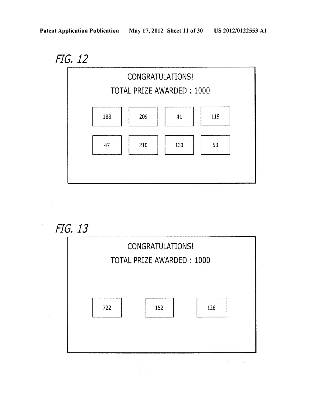 SYSTEM AND METHOD FOR GAMES HAVING A SKILL-BASED COMPONENT - diagram, schematic, and image 12