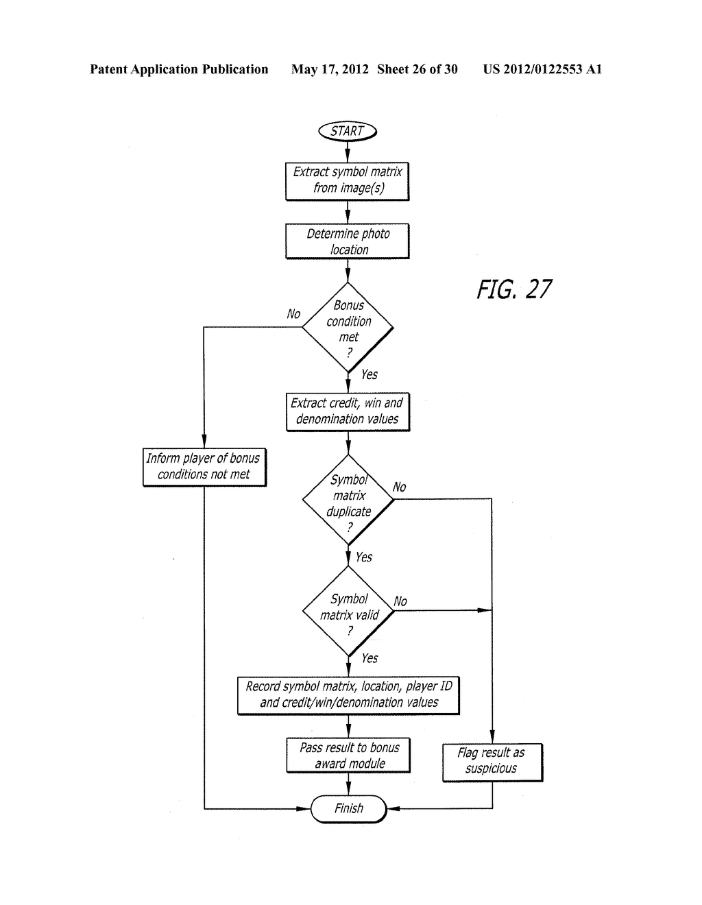 SYSTEM AND METHOD FOR GAMES HAVING A SKILL-BASED COMPONENT - diagram, schematic, and image 27