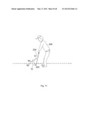 Golf training method and apparatus diagram and image