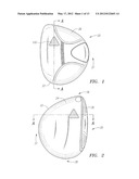 WOOD-TYPE GOLF CLUB HEAD WITH ADJUSTABLE SOLE CONTOUR diagram and image