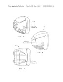 WOOD-TYPE GOLF CLUB HEAD WITH ADJUSTABLE SOLE CONTOUR diagram and image