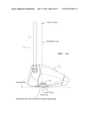 WOOD-TYPE GOLF CLUB HEAD WITH ADJUSTABLE SOLE CONTOUR diagram and image