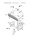 Golf Putter Head and Putter diagram and image