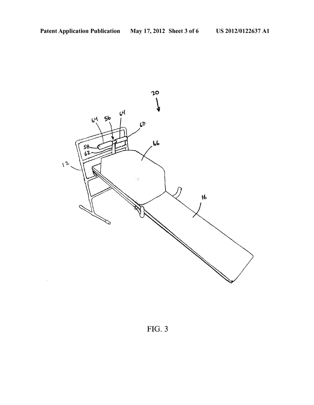 Core Exercise Device - diagram, schematic, and image 04