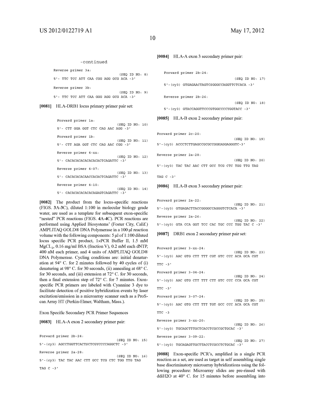 Methods for PCR and HLA typing using unpurified samples - diagram, schematic, and image 44