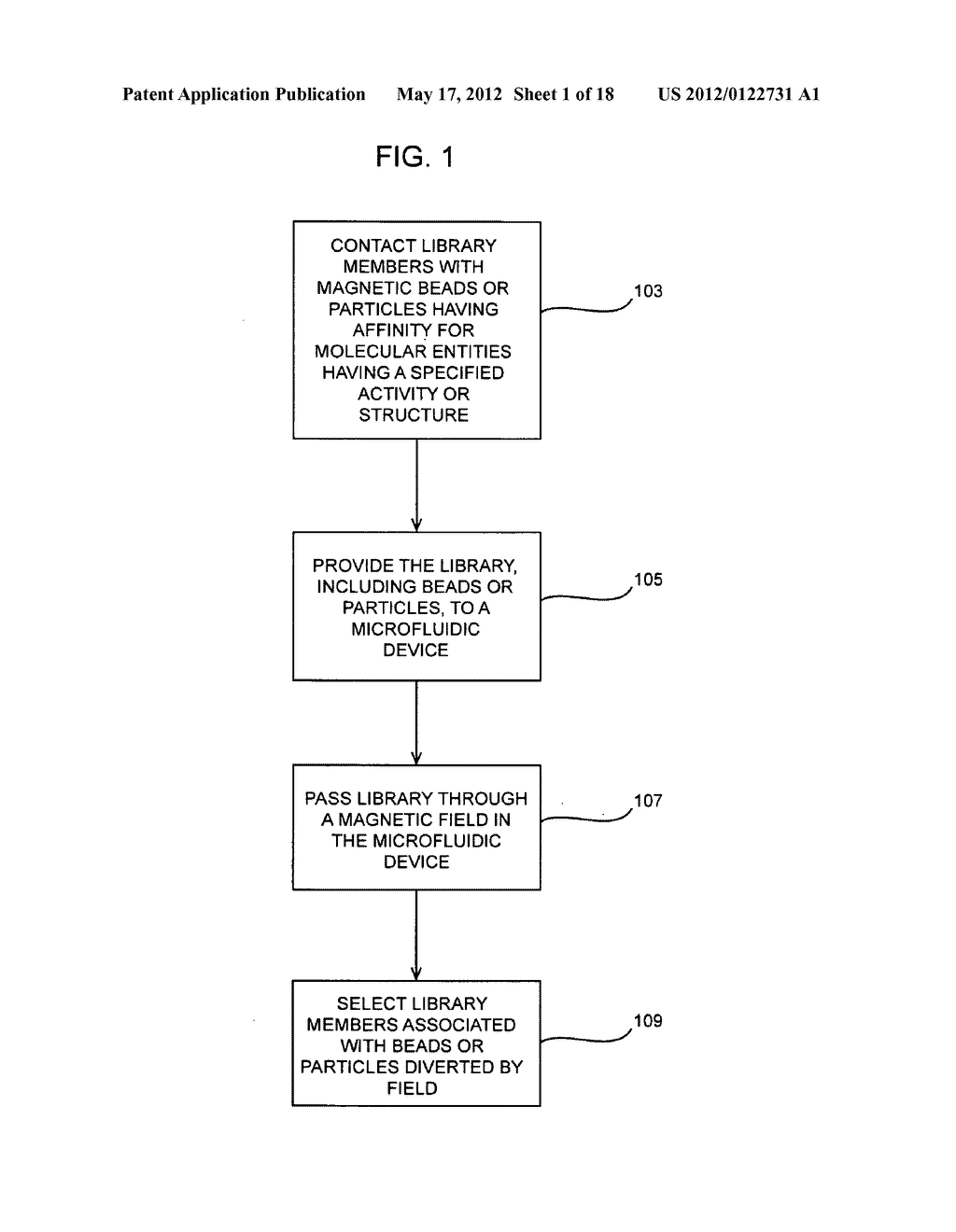 Screening molecular libraries using microfluidic devices - diagram, schematic, and image 02