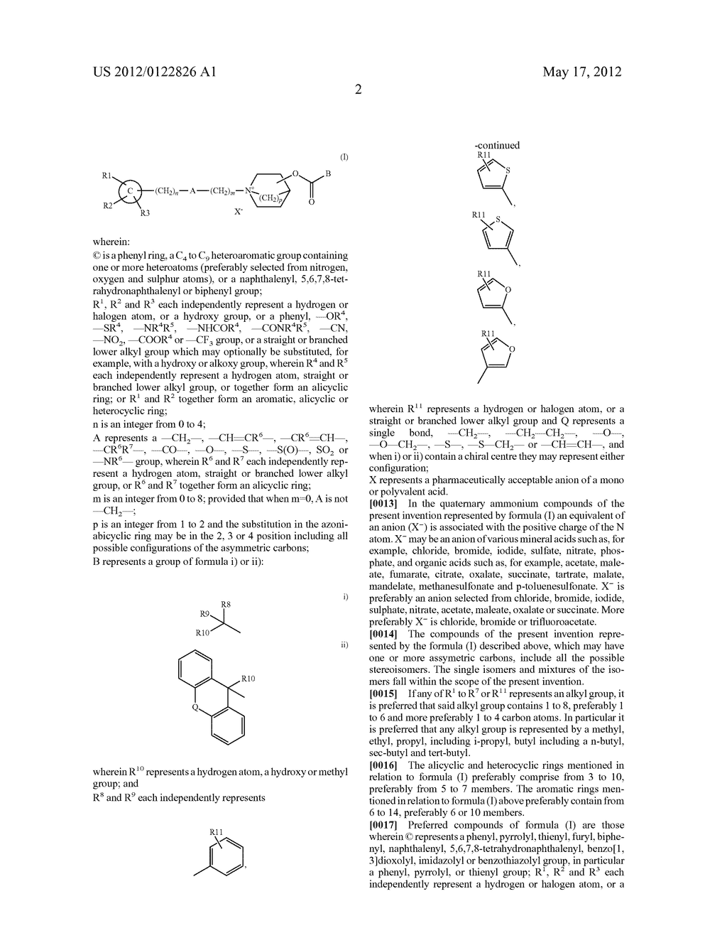 NOVEL QUINUCLIDINE DERIVATIVES AND MEDICINAL COMPOSITIONS CONTAINING THE     SAME - diagram, schematic, and image 03