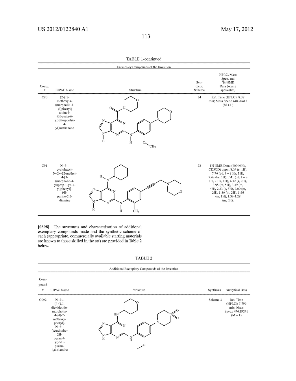 COMPOUNDS AND THERAPEUTIC USES THEREOF - diagram, schematic, and image 126