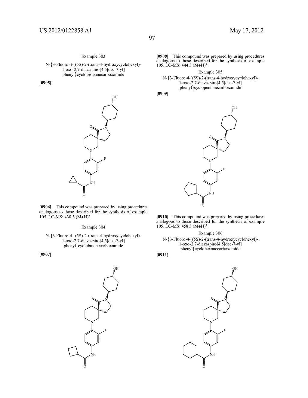 LACTAM COMPOUNDS AND THEIR USE AS PHARMACEUTICALS - diagram, schematic, and image 98