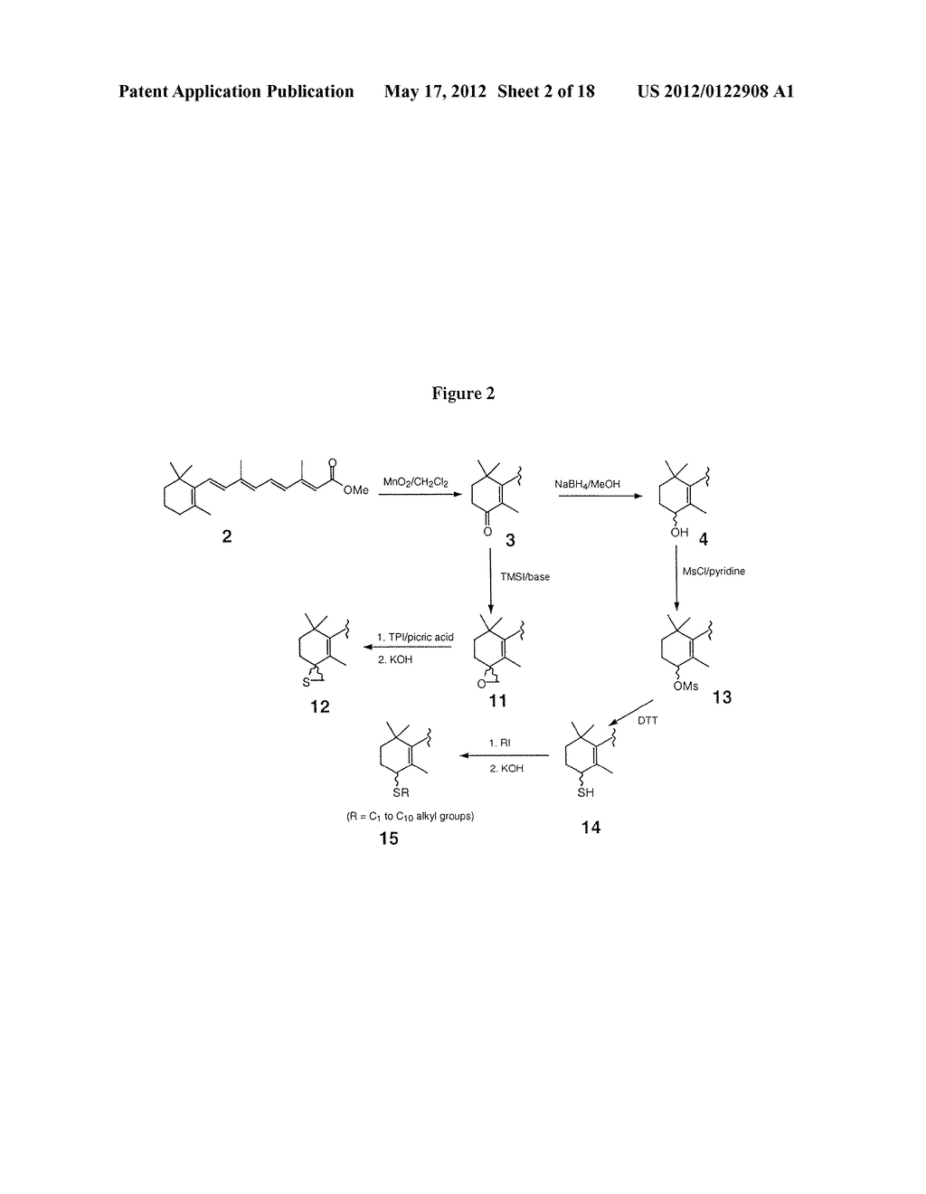 Novel C-4 Substituted Retinoids - diagram, schematic, and image 03