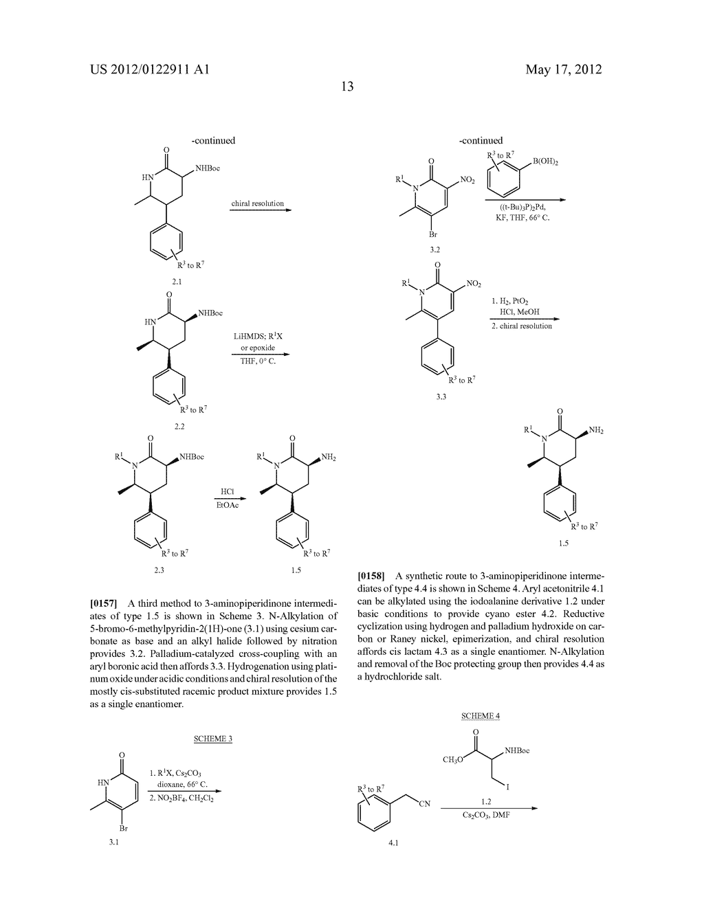 PIPERIDINONE CARBOXAMIDE AZAINDANE CGRP RECEPTOR ANTAGONISTS - diagram, schematic, and image 14