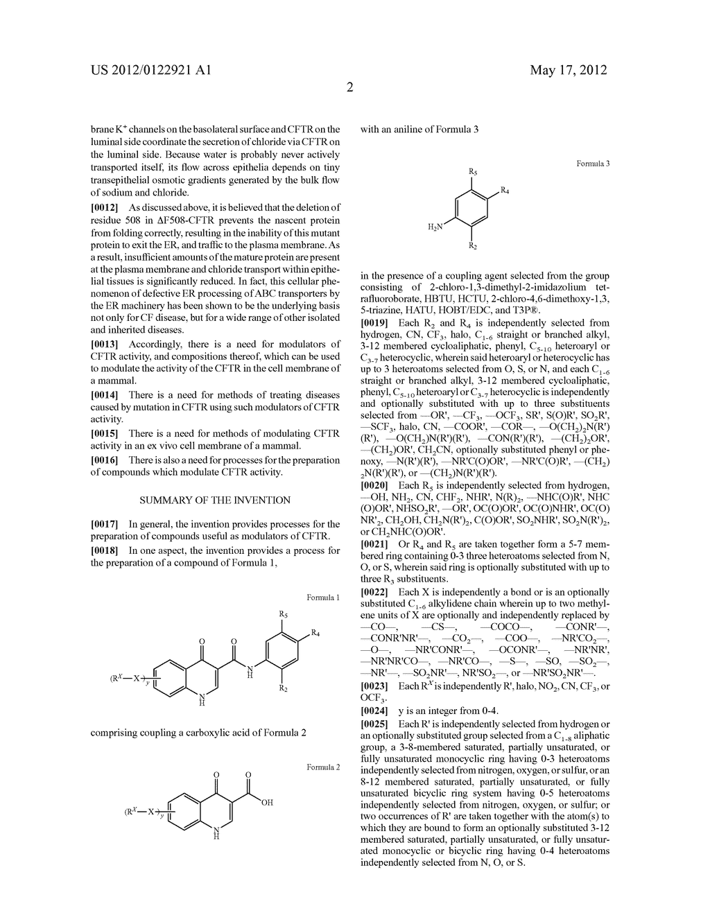 PROCESS FOR MAKING MODULATORS OF CYSTIC FIBROSIS TRANSMEMBRANE CONDUCTANCE     REGULATOR - diagram, schematic, and image 03