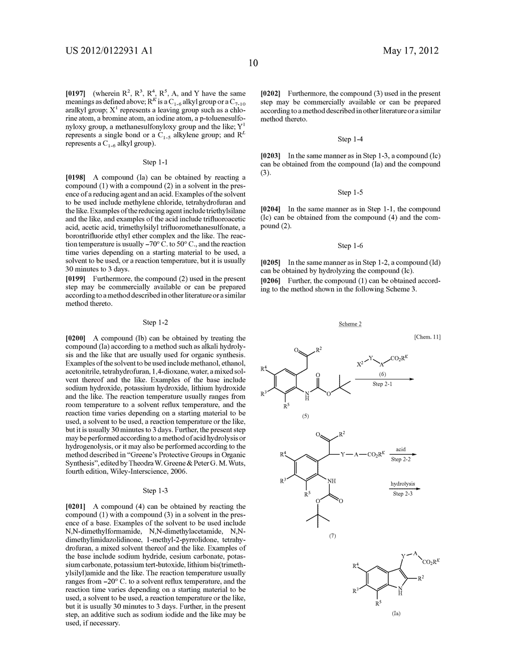 INDOLE DERIVATIVE OR PHARMACEUTICALLY ACCEPTABLE SALT THEREOF - diagram, schematic, and image 11