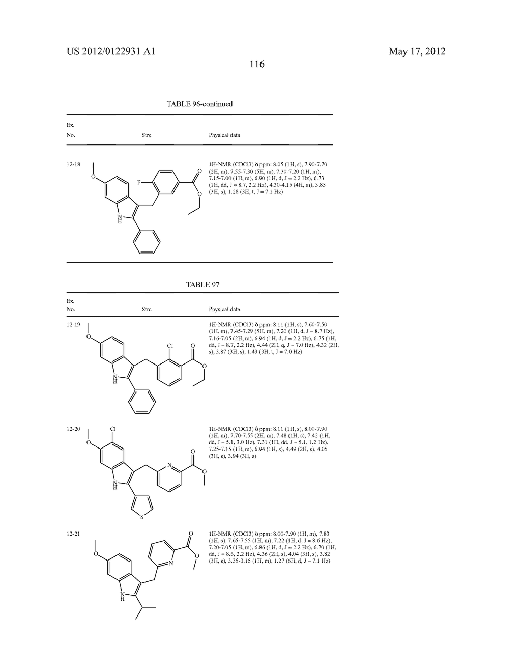 INDOLE DERIVATIVE OR PHARMACEUTICALLY ACCEPTABLE SALT THEREOF - diagram, schematic, and image 117