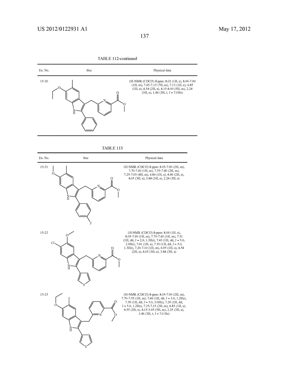 INDOLE DERIVATIVE OR PHARMACEUTICALLY ACCEPTABLE SALT THEREOF - diagram, schematic, and image 138