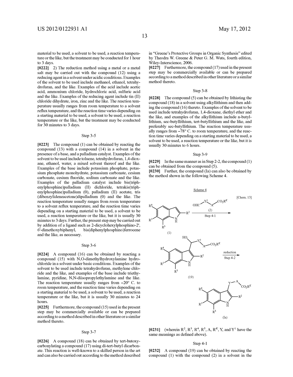 INDOLE DERIVATIVE OR PHARMACEUTICALLY ACCEPTABLE SALT THEREOF - diagram, schematic, and image 14